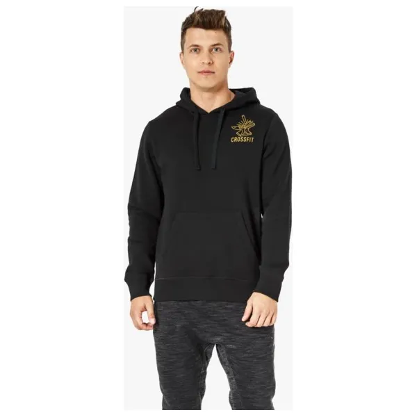 Reebok Bluza Cf Iwc Anvil Pullover , czarny, rozmiar XL. Czarne bluzy męskie Reebok, m, bez wzorów, z bawełny, bez kaptura. W wyprzedaży za 169.99 zł.