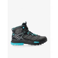 Buty turystyczne damskie AKU Rocket Mid DFS GTX. Szare obuwie sportowe damskie Aku, trekkingowe. Za 697.99 zł.