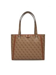 Guess Torebka HWSG95 40250 Beżowy. Brązowe torebki do ręki damskie Guess, z aplikacjami, ze skóry, bez dodatków. Za 349.99 zł.