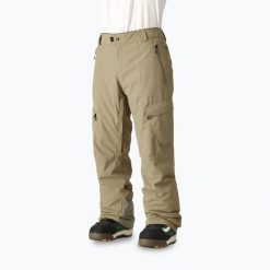 Spodnie snowboardowe męskie 686 Quantum Thermagraph. Brązowe spodnie sportowe męskie GEOLOGIC, na zimę, m, bez wzorów, narciarskie. Za 1,059.00 zł.