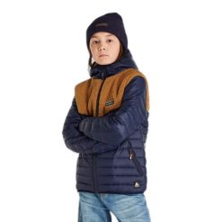 Kurtka chłopięca Protest PRTDUCO JR outerwear jacket. Niebieskie buty sportowe chłopięce Protest, bez wzorów, bez zapięcia, rowerowe. Za 377.50 zł.