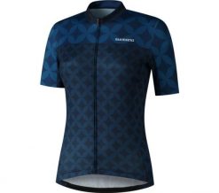 Damska koszulka z krótkim rękawem MIZUKI, granatowy. Niebieskie koszulki sportowe damskie Shimano, xl, bez wzorów, z elastanu, bez kołnierzyka, bez ramiączek, rowerowe. Za 349.90 zł.