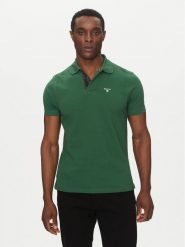 Barbour Polo Tartan MML0012OL72 Zielony Regular Fit. Zielone koszulki polo męskie Barbour, m, bez wzorów, z bawełny, bez ramiączek. Za 339.99 zł.