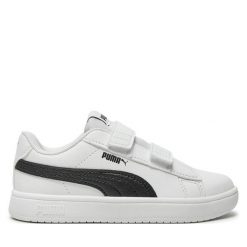 Sneakersy Puma. Białe półbuty dziewczęce Puma, bez wzorów, bez zapięcia. Za 89.99 zł.