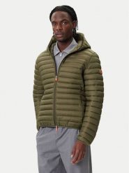 Save The Duck Kurtka zimowa D30650M GIGA01 Zielony Regular Fit. Zielone kurtki męskie SAVE THE DUCK, na zimę, l, bez wzorów, z syntetyku, bez kaptura. Za 789.99 zł.