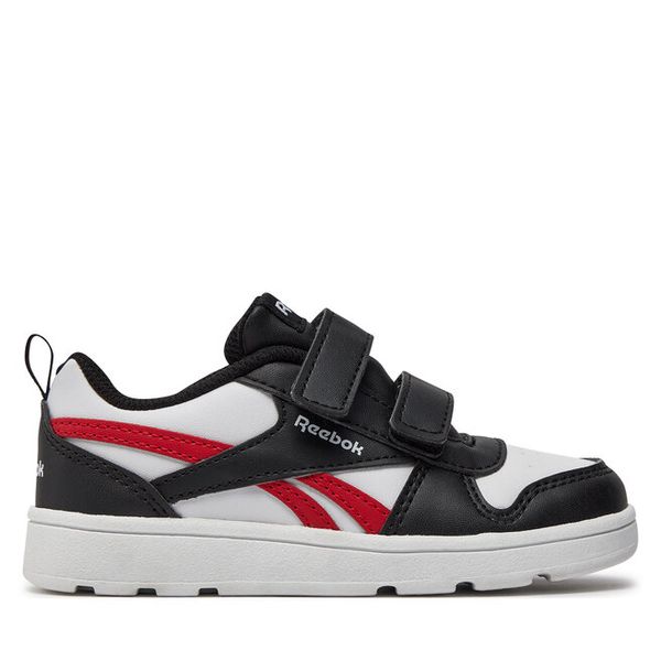 Sneakersy Reebok. Czarne trampki i tenisówki chłopięce Reebok, bez wzorów, bez zapięcia. Za 79.99 zł.