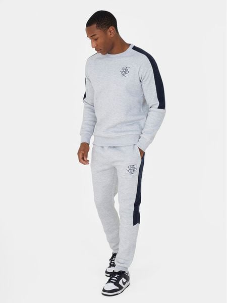 Brave Soul Bluza MJS-516ALSTON Szary Straight Fit. Szare bluzy męskie Brave Soul, l, bez wzorów, z bawełny, bez kaptura. Za 199.99 zł.