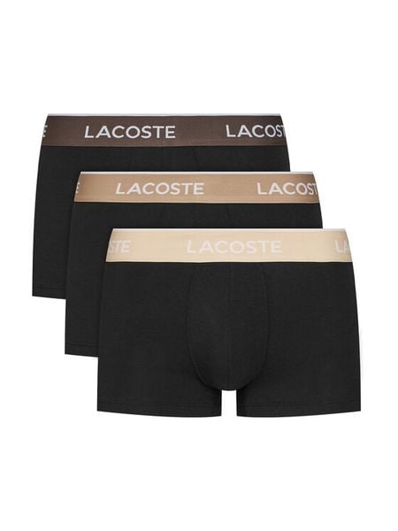 Lacoste Komplet bokserek 5H1297 Kolorowy. Bokserki męskie Lacoste, m, bez wzorów, z bawełny. Za 209.99 zł.