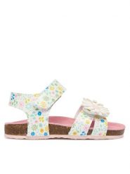 Primigi Sandały 1433222 Biały. Białe sandały dziewczęce Primigi, ze skóry, bez zapięcia. Za 189.99 zł.