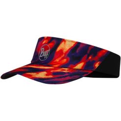 Daszek BUFF GO VISOR ETHNOS FLAME. Czerwone czapki i kapelusze damskie Buff, bez wzorów. W wyprzedaży za 104.93 zł.