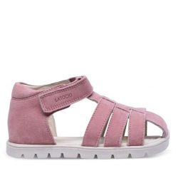 Sandały Lasocki Kids. Czerwone sandały dziewczęce Lasocki Kids, bez zapięcia. Za 129.99 zł.