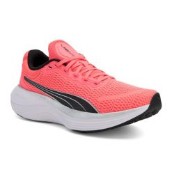Buty do biegania PUMA Scend Pro. Czerwone obuwie sportowe damskie Puma, bez wzorów, do biegania. Za 249.99 zł.
