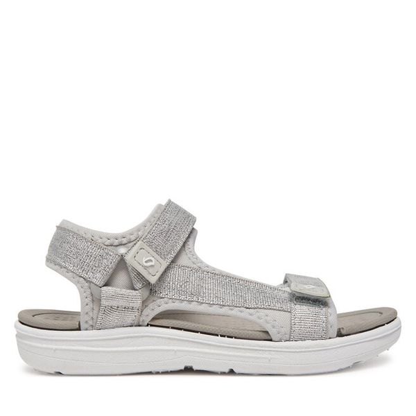 Sandały Leaf. Szare sandały dziewczęce Leaf, bez zapięcia. Za 129.99 zł.