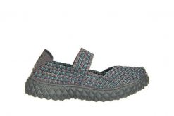 Półbuty Rock Over Blue Zone 032908, Wielokolorowy, Materiał - 40. Niebieskie półbuty damskie Rock Spring, bez wzorów, z materiału, rockowe, bez obcasa, bez zapięcia. W wyprzedaży za 164.99 zł.