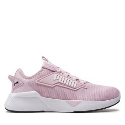 Buty do biegania Puma. Czerwone obuwie sportowe damskie Puma, bez wzorów, do biegania. Za 229.99 zł.