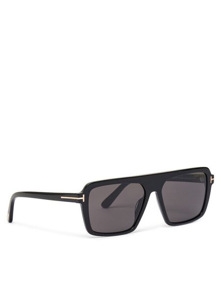 Tom Ford Okulary przeciwsłoneczne Vincent FT1176 01A Czarny. Czarne okulary przeciwsłoneczne męskie Tom Ford. Za 1,059.00 zł.