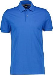 Koszulka Polo męska BOSS Pallas Medium Blue regular fit niebieska (50468301-423). Niebieskie koszulki polo męskie Boss, m, bez wzorów, bez kołnierzyka, bez ramiączek. Za 289.00 zł.