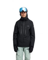 Kurtka śniegowa techniczna dla Mężczyzn SYCAMORE 20K Czarny. Czarne kurtki snowboardowe męskie Quiksilver, m, bez wzorów, z materiału, bez kaptura, snowboardowy. Za 1,079.99 zł.