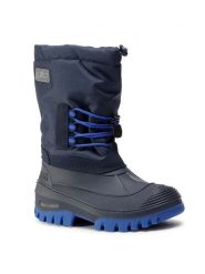 CMP Śniegowce Ahto Wp 3Q49574J Granatowy. Niebieskie buty zimowe chłopięce CMP, bez wzorów, z materiału, bez zapięcia. Za 249.00 zł.