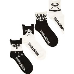 10-pack Czarno-Białe Skarpetki Beveil. Skarpety damskie marki Born2be. Za 69.99 zł.