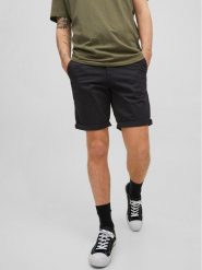 Jack & Jones Szorty materiałowe Bowie 12165604 Czarny Regular Fit. Czarne szorty męskie Jack & Jones, m, bez wzorów, z bawełny. Za 109.99 zł.