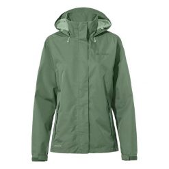 Damska kurtka wodoodporna VAUDE Escape Light. Czarne kurtki damskie Vaude, s, bez wzorów, z materiału, bez kaptura. Za 505.95 zł.