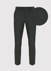PAKO LORENTE – Zielone spodnie garniturowe P22SF-6G-022-Z-S. Zielone eleganckie spodnie męskie Pako Lorente, s, bez wzorów, z elastanu. Za 199.99 zł.