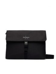 Calvin Klein Saszetka Bold Laptop Sleeve W/ Strap (Nyl LV04D1222G Czarny. Czarne torby na laptopa męskie Calvin Klein, bez wzorów, ze skóry. Za 329.99 zł.