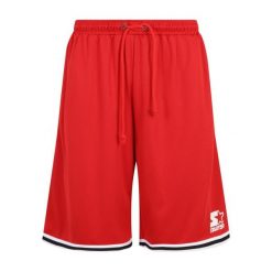 Spodenki z siateczki Starter. Czerwone spodnie sportowe męskie Starter, m, bez wzorów. Za 182.50 zł.