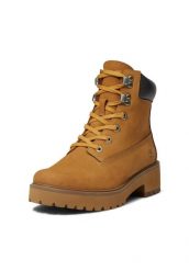 Trapery damskie, Timberland Carnaby Cool 6 In Boot. Brązowe śniegowce i trapery damskie Timberland, z materiału. Za 549.99 zł.