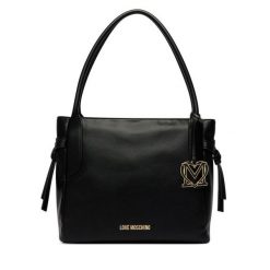 Torebka LOVE MOSCHINO. Czarne torebki do ręki damskie Love Moschino, bez wzorów, klasyczne, bez dodatków. Za 1,059.00 zł.