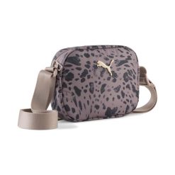 Torba crossbody Pop 1 l PUMA. Brązowe torby na ramię damskie Puma, bez wzorów, sportowe, z nadrukiem, bez dodatków. Za 109.00 zł.