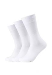 Skarpetki sportowe męskie 3pk Men's Basic Socks. Białe skarpety męskie Skechers, bez wzorów, z bawełny. Za 29.99 zł.