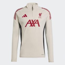 Koszulka Liverpool FC Tiro 25 Competition Training. Białe koszulki sportowe męskie Adidas, xl, bez wzorów, bez kołnierzyka, bez ramiączek, do piłki nożnej. Za 329.00 zł.