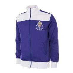 Kurtka/bluza retro piłkarska dla dorosłych - FC Porto 1957 - Niebieska. Niebieskie bluzy męskie COPA FOOTBALL, m, bez wzorów, bez kaptura. Za 381.07 zł.