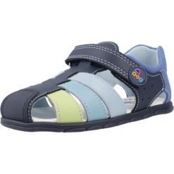 Sandały PABLOSKY 052322P Niebieski. Niebieskie sandały męskie Pablosky, z materiału, bez zapięcia. Za 203.99 zł.