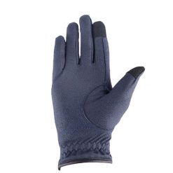 Rękawice jeździeckie RSL Riders Touch Georgia. Niebieskie rękawiczki dziecięce RSL, bez wzorów. Za 203.50 zł.