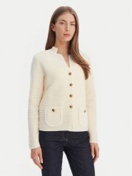 Luisa Spagnoli Kardigan Maranta 100360 Écru Regular Fit. Kardigany damskie Luisa Spagnoli, l, bez wzorów, z wełny, bez kołnierzyka, bez ramiączek, bez kaptura. Za 1,749.00 zł.