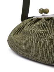 Weekend Max Mara Torebka 2615511105650 Zielony. Zielone torebki do ręki damskie Weekend Max Mara, bez wzorów, z materiału, wizytowe, bez dodatków. Za 1,579.00 zł.