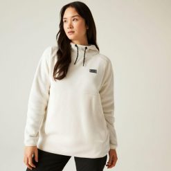 Polar damski Snowburst Dare 2b. Białe bluzy sportowe damskie Dare 2b, m, bez wzorów, z mikrofibry, bez kaptura, narciarskie. W wyprzedaży za 199.99 zł.