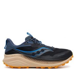 Buty do biegania Saucony. Czarne buty sportowe męskie Saucony, bez zapięcia, do biegania. Za 489.99 zł.