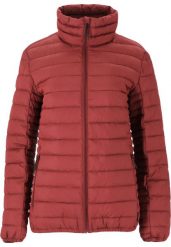 Damska kurtka puchowa Whistler Edge. Czerwone kurtki damskie Whistler, uniwersalny, bez wzorów, z materiału, bez kaptura. Za 253.00 zł.