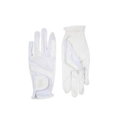 Rękawice jeździeckie PS of Sweden. Białe rękawiczki dziecięce PS OF SWEDEN, bez wzorów. Za 226.00 zł.