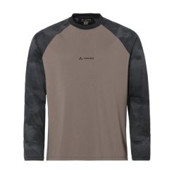 Dżersej z długim rękawem VAUDE Loamer. Brązowe bluzy męskie Vaude, z dżerseju, bez zapięcia, rowerowe. Za 240.35 zł.