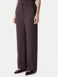 Marella Spodnie materiałowe Robinia2 2615131281 Brązowy Straight Fit. Brązowe spodnie materiałowe damskie Marella, bez wzorów, z acetatu. Za 749.99 zł.