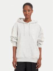 Adidas Bluza Essentials KT4722 Szary jasny Oversize. Szare bluzy damskie Adidas, l, bez wzorów, z bawełny, bez kaptura. Za 259.99 zł.