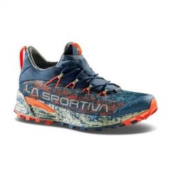 Buty do biegania damskie La Sportiva La Tempesta Gtx. Niebieskie obuwie sportowe damskie La Sportiva, bez wzorów, z materiału, do biegania. Za 829.75 zł.