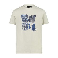 Dziecięca koszulka ze streczem CMP. Zielone t-shirty dla chłopców CMP, bez wzorów, z dżerseju, bez ramiączek. Za 110.50 zł.