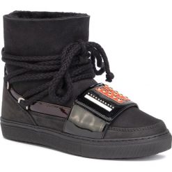 Buty INUIKII - Sneaker 70102-78 Black. Czarne kozaki damskie Inuikii, ze skóry, bez obcasa. Za 1,199.00 zł.