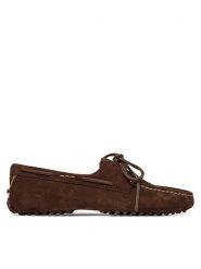 Polo Ralph Lauren Mokasyny 818973352004 Brązowy. Brązowe mokasyny damskie Polo Ralph Lauren, ze skóry. Za 1,418.99 zł.